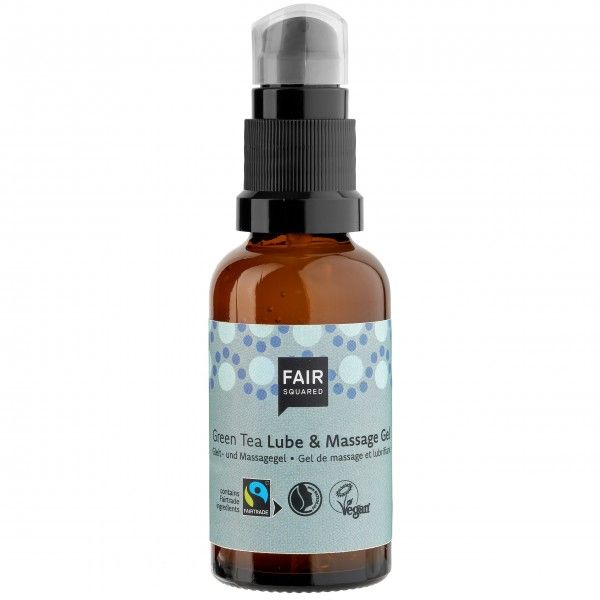 Лубрикант и масажен гел Fair Squared Green Tea 30мл