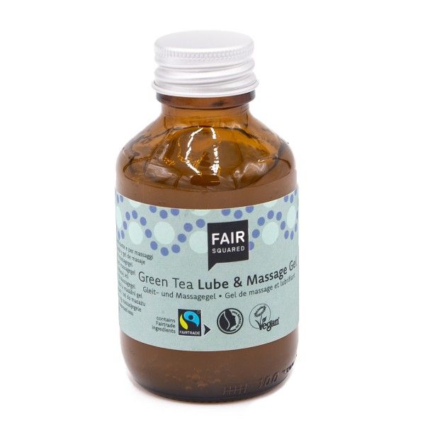 Лубрикант и масажен гел Fair Squared Green Tea 100мл